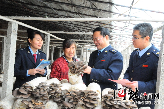 保定唐县国税局大力扶持涉农企业发展（图）