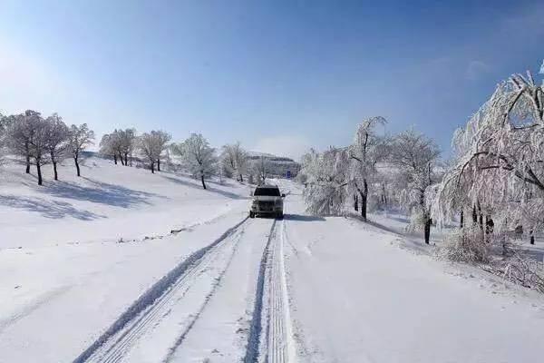 美如仙境！一大波草原天路雪景图刷爆朋友圈